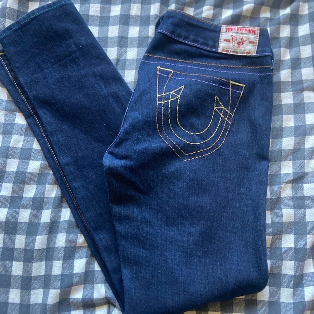 True Religion Women's Blue Jeans